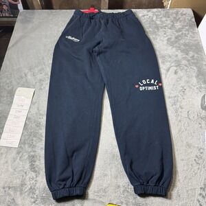 Madhappy Local Optimist Navy Sweatpants with Heart Graphic Size M